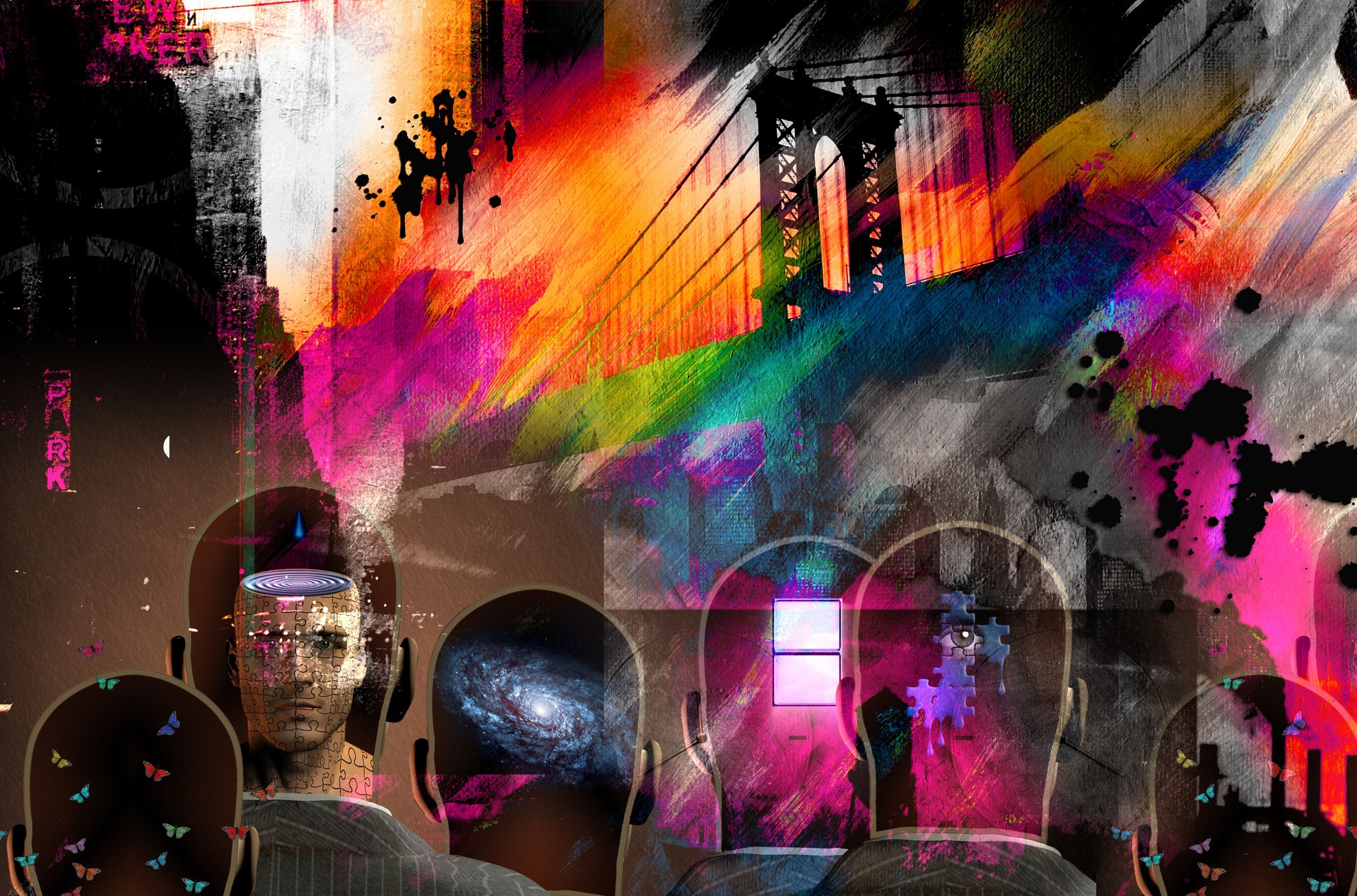 Urban grunge style